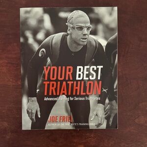 Your Best Triathlon Book by Joe Friel - Black and Red Cover